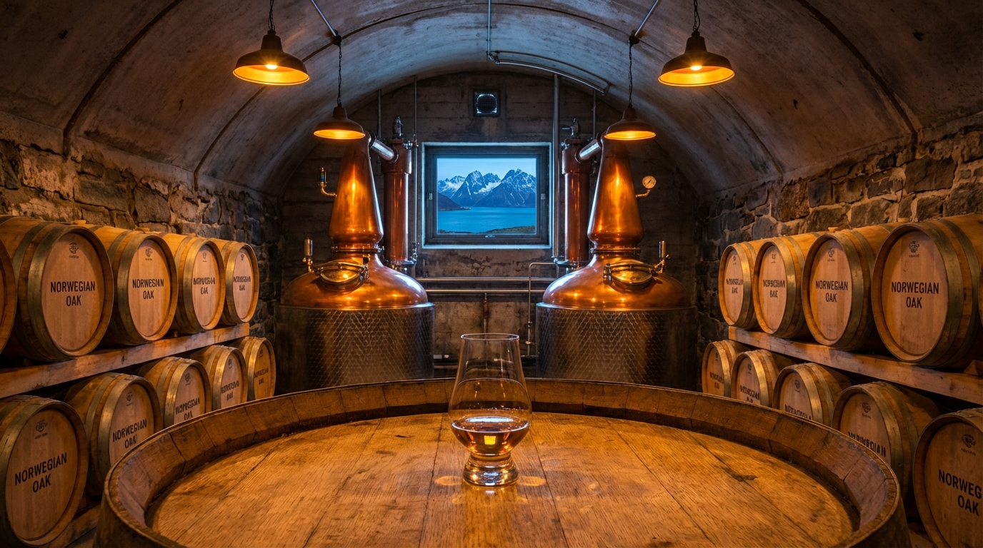 I Visited the World's Northernmost Distillery in Lyngen
